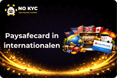 Paysafecard Casinos internationale Anbieter